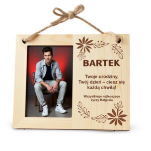 Personalizowana ramka na zdjęcia