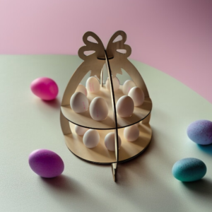 Dekoracyjny koszyczek wielkanocny na jajka