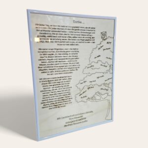 Holztafel mit Dankestext für Lehrer – Geschenk von der ganzen Klasse (30x40 cm)