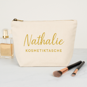 Personalisierte Kosmetiktasche mit Namen
