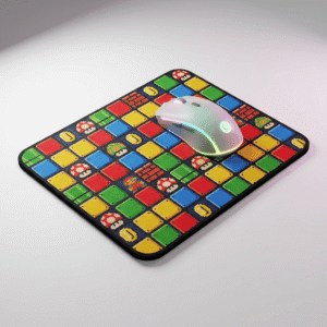 Retro-Mousepad „90er Vibes – Mario-Style!”