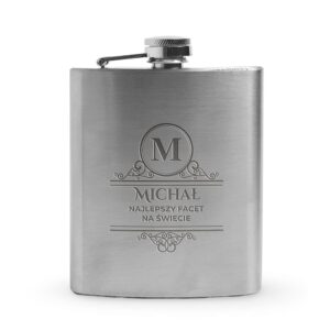 Personalisierter Flachmann